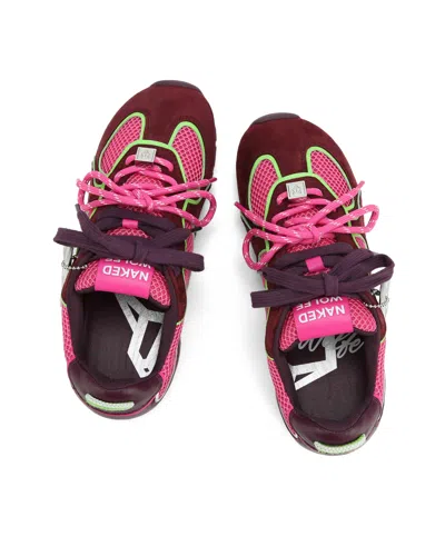 Naked Wolfe Adored Pink Mesh In Multi