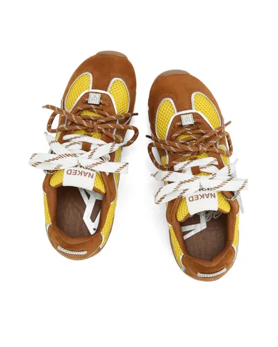 Naked Wolfe Adored Tan Mesh In Multi