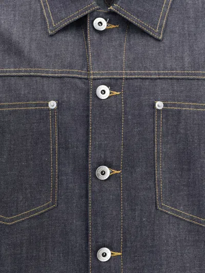 Bottega Veneta Men Denim Jacket In Multi