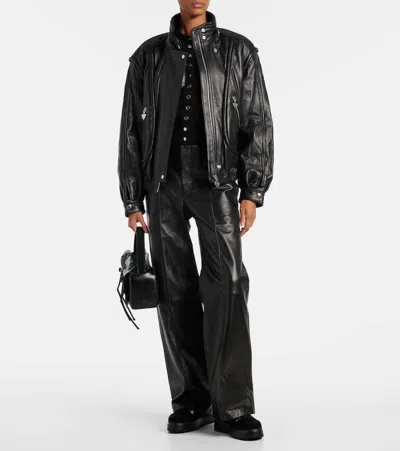 Bogner 50mm Lace-up Trim-detail Boots In Black