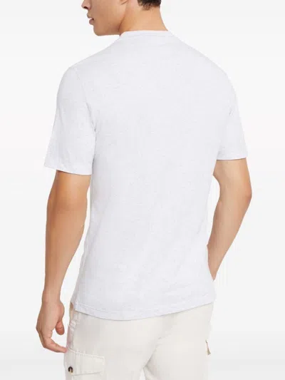 Brunello Cucinelli Men Crew-neck T-shirt In White