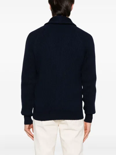 Brunello Cucinelli Men Long Sleeve Cardigan In Black