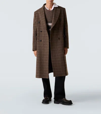 Our Legacy Ankle Boots With Round Toe And Lug Sole In Brown