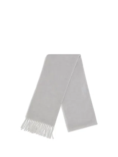Brunello Cucinelli Women Cashmere Scarf In Gray