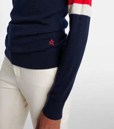 Perfect Moment Womens Neve Turtleneck Merino-wool Ski Jumper Black Xs