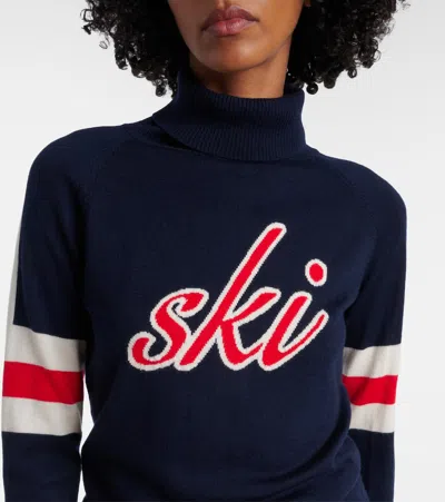 Perfect Moment Womens Neve Turtleneck Merino-wool Ski Jumper Black Xs