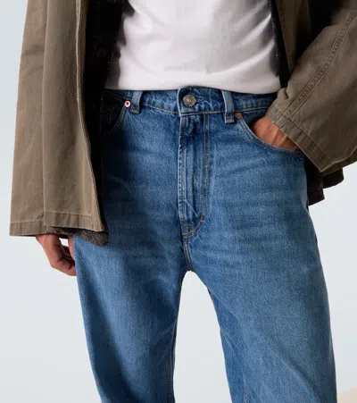 Our Legacy Regular Fit Jeans In Shelly Wash In Blue