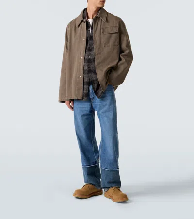 Our Legacy Regular Fit Jeans In Shelly Wash In Blue