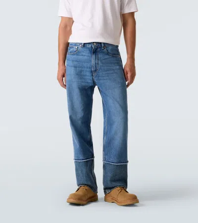 Our Legacy Regular Fit Jeans In Shelly Wash In Blue