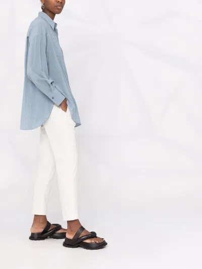 Brunello Cucinelli Women Straight Leg Pants In White