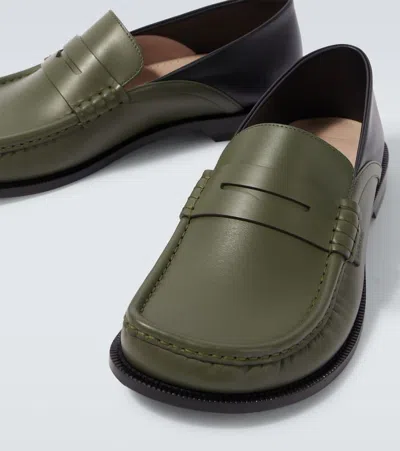 CAMPO皮革便士乐福鞋