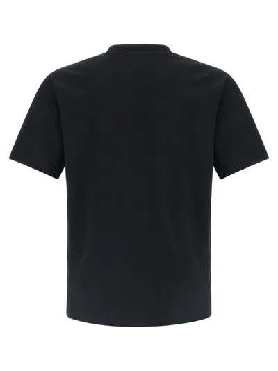 Burberry Seth Ekd Crew Neck Short Sleeve T-shirt In Black