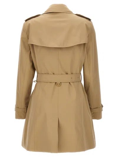 Burberry Long Chelsea Heritage Trench Coat In Brown