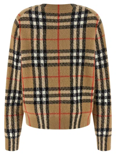 Burberry Clara Cardigan In White