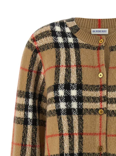 Burberry Clara Cardigan In White