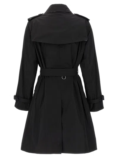 Burberry Women 'kensington' Trench Coat In Black