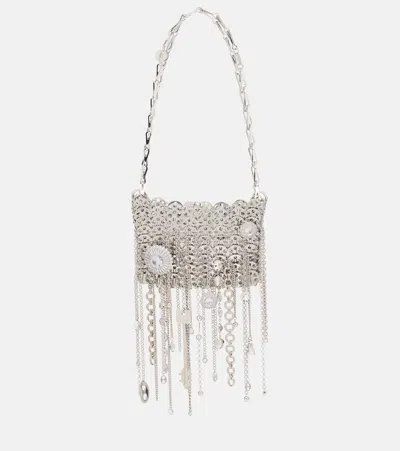 Rabanne 1969 Nano Judy Blane Bag In Silver In Silver