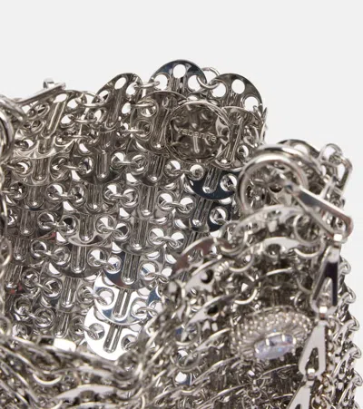 Rabanne 1969 Nano Judy Blane Bag In Silver In Silver