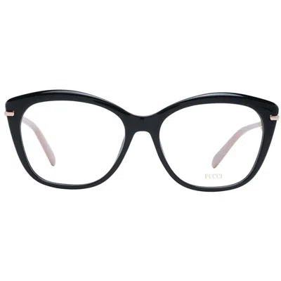 Pucci Emilio  Black Women Glasses Women's Frame In Black