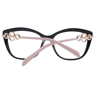Pucci Emilio  Black Women Glasses Women's Frame In Black