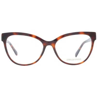 Pucci Emilio  Brown Women Glasses Women's Frame In Brown