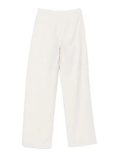 Emporio Armani High-rise Wide Leg Trousers In Multi