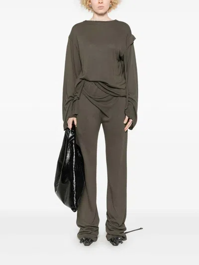 Ottolinger Deconstructed-design Trousers In Brown