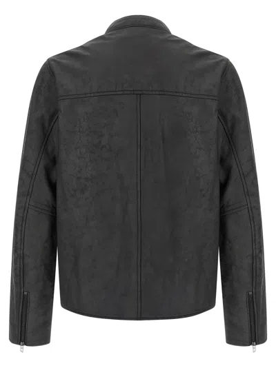 Diesel L-evert-a Puffer Jackets Gray In Gray