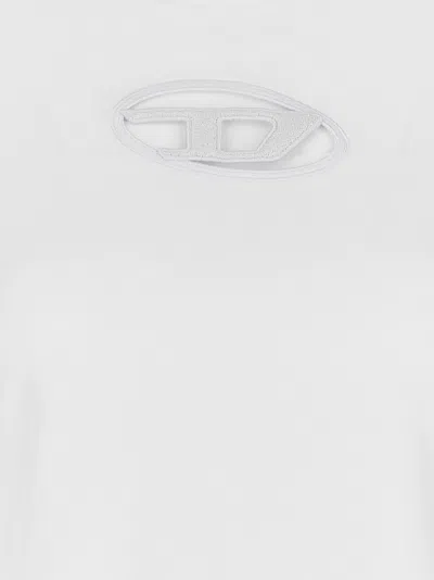Diesel Women T-angie T-shirt In White