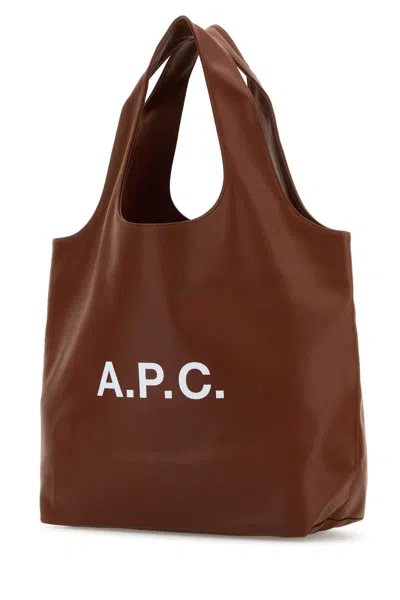 Apc A.p.c. Shopping Bag Ninon In Blue