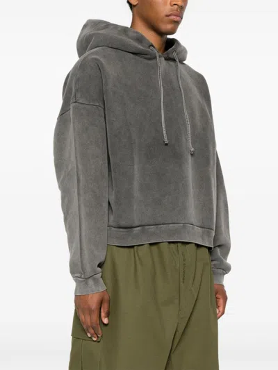 Acne Studios Long-sleeved Sweater In Gray