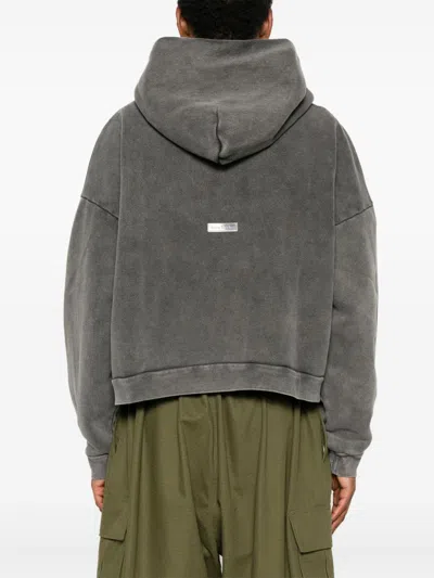 Acne Studios Long-sleeved Sweater In Gray