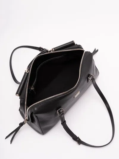 Dolce & Gabbana Calf Leather Shoulder Bag Vittoria Model In Multi