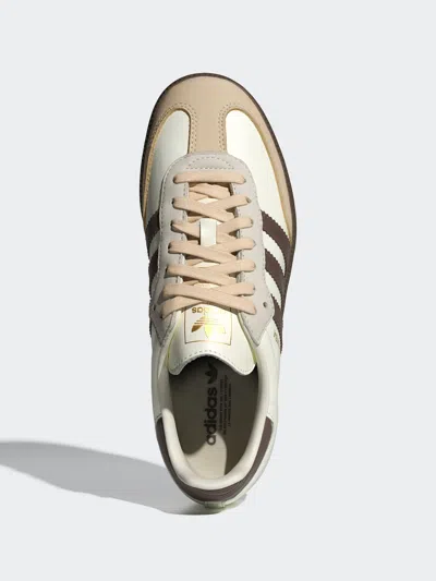 Adidas Originals Low-top Samba Sneaker With Gum Sole In Multi