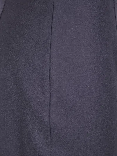 Alberta Ferretti Tailored Trousers With Front Pleats And Pockets In Blue