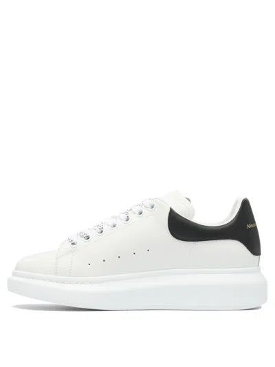 Alexander Mcqueen Leather Upper And Rubber Sole Sneaker In White