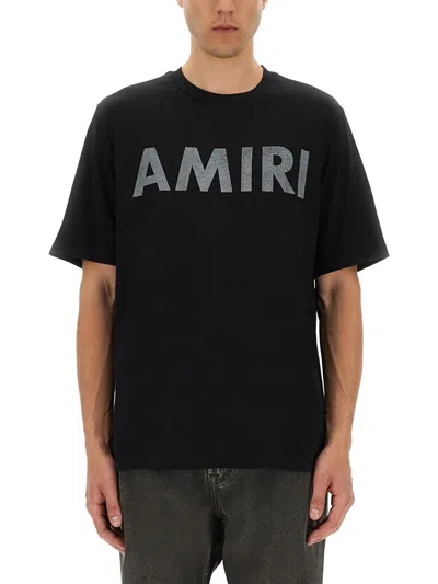 Amiri Men's Stencil T-shirt In Black