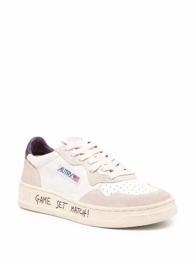 Autry Game Set Match Sneakers In White