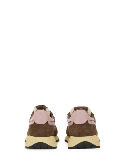 Autry Reelwind Low Sneakers In Brown