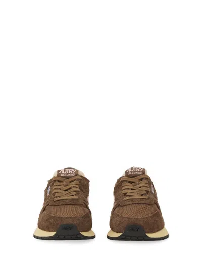 Autry Reelwind Low Sneakers In Brown