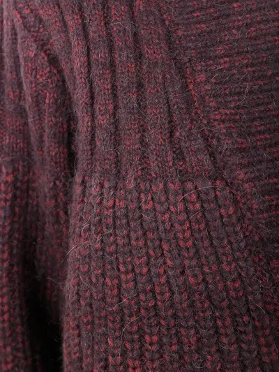 Dries Van Noten "tegina" Cardigan Clothing In Red