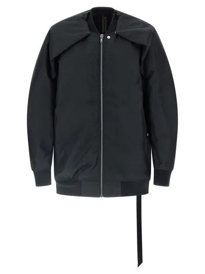 Drkshdw Convertible Jumbo Jacket In Black