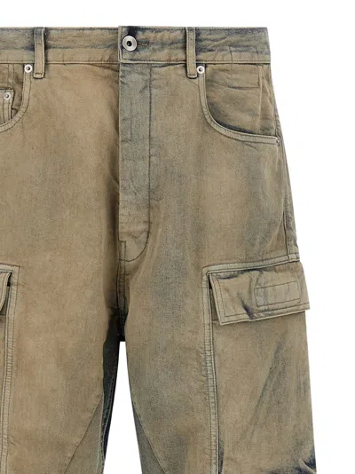 Drkshdw Double Cargo Jeans In White