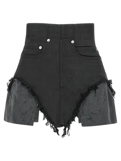 Drkshdw Concordians Shorts In Black