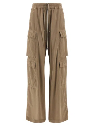 Drkshdw Double Cargo Jumbo Belas Pants In White