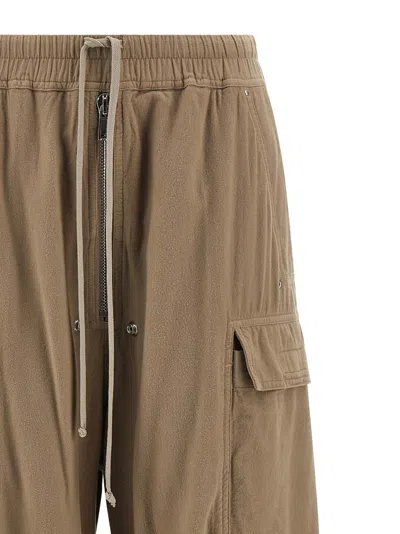 Drkshdw Double Cargo Jumbo Belas Pants In White