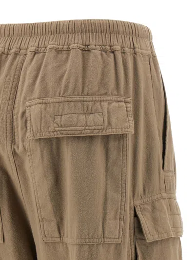 Drkshdw Double Cargo Jumbo Belas Pants In White