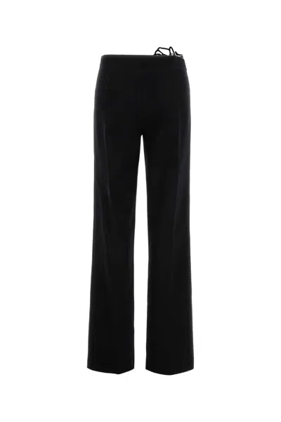 Blumarine Embr Cadi Crepe Pant 2p191b N0990