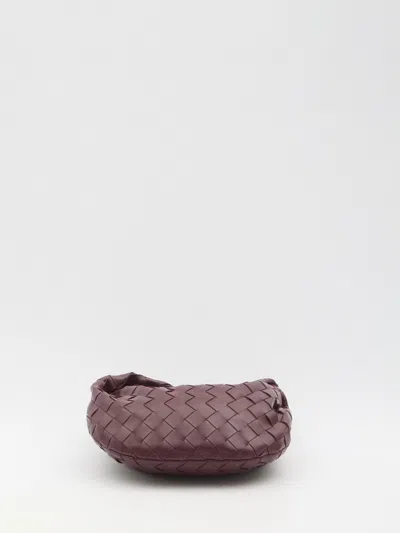 Bottega Veneta Women Mini Jodie Leather Handbag With Intrecciato Motif