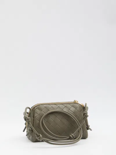Bottega Veneta Women Intrecciato Concert Bag In Gray